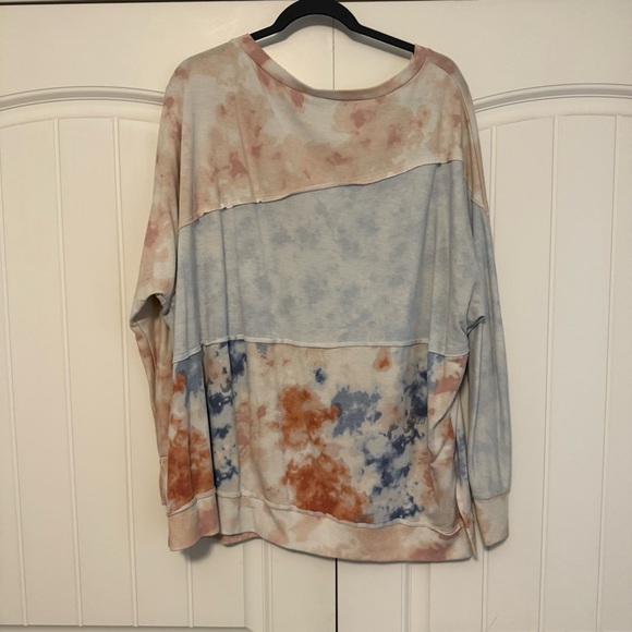 Multicolor, Patchwork Top for Fall - Picture 5 of 6